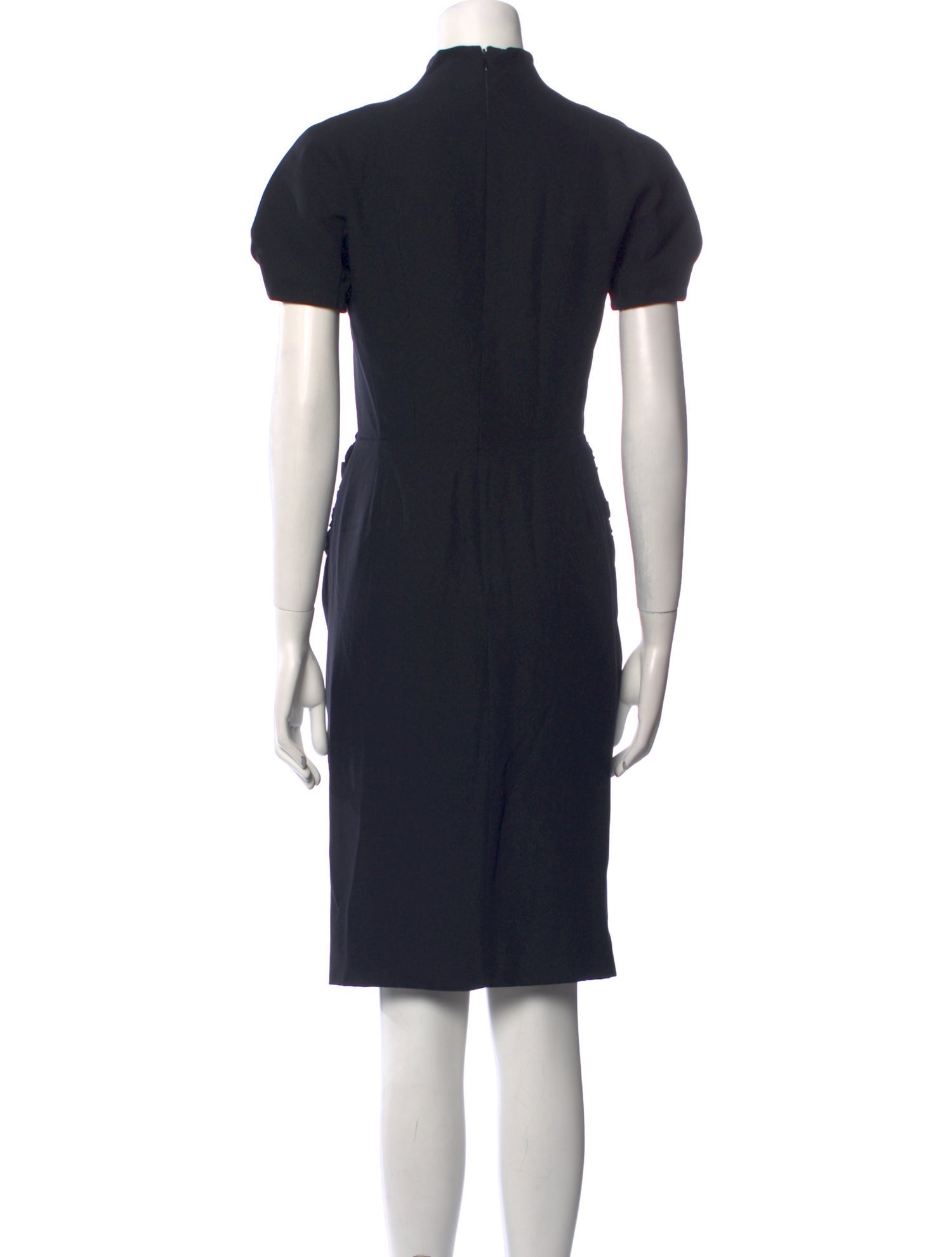 Christian Dior Silk Knee-Length Dress